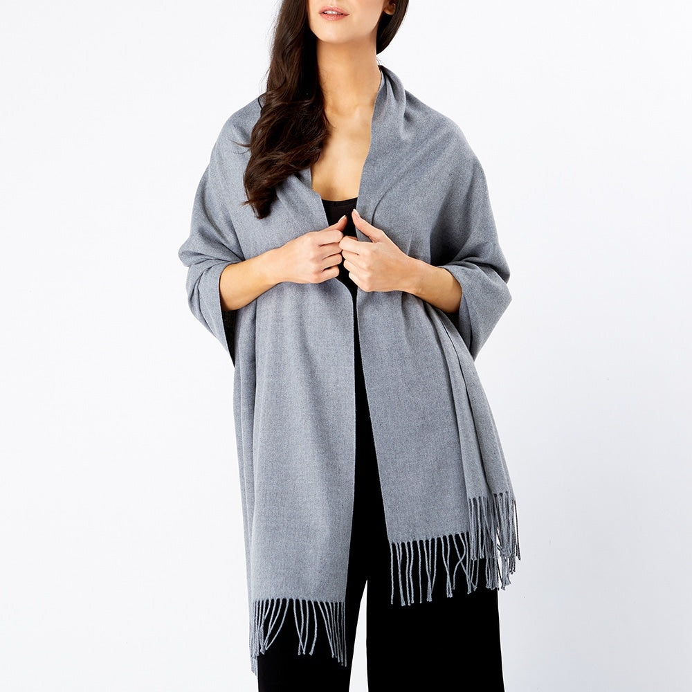 Grey Pashmina 1