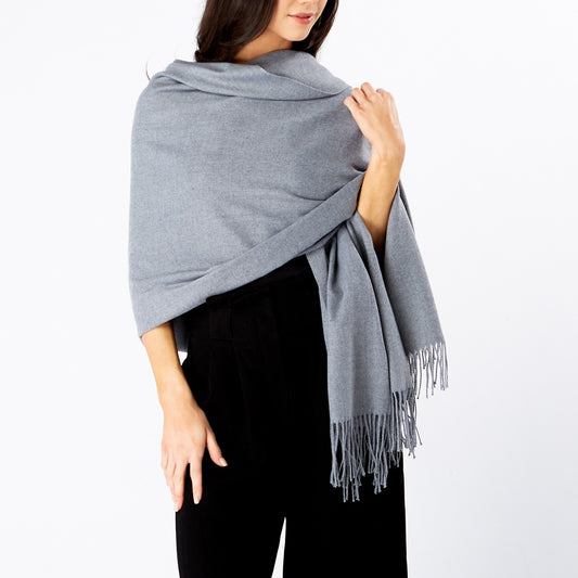 Grey Pashmina 2
