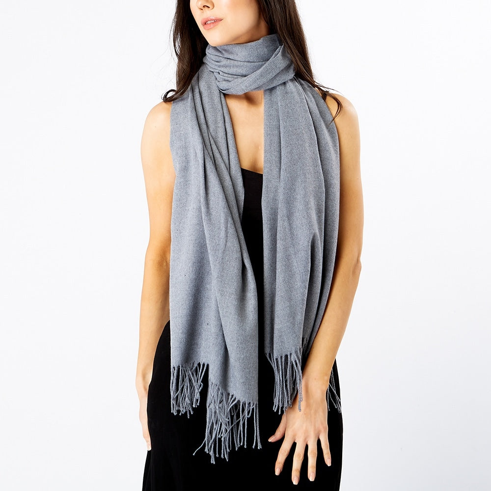 Grey Pashmina 4