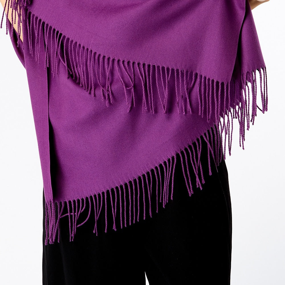 Plum Pashmina 6
