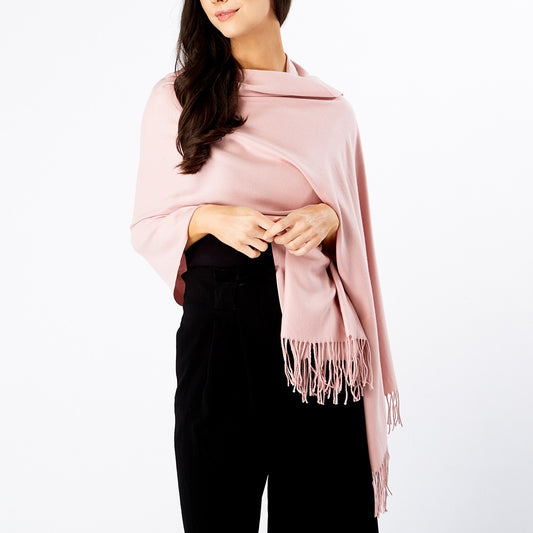 Blush Rose Pashmina 1