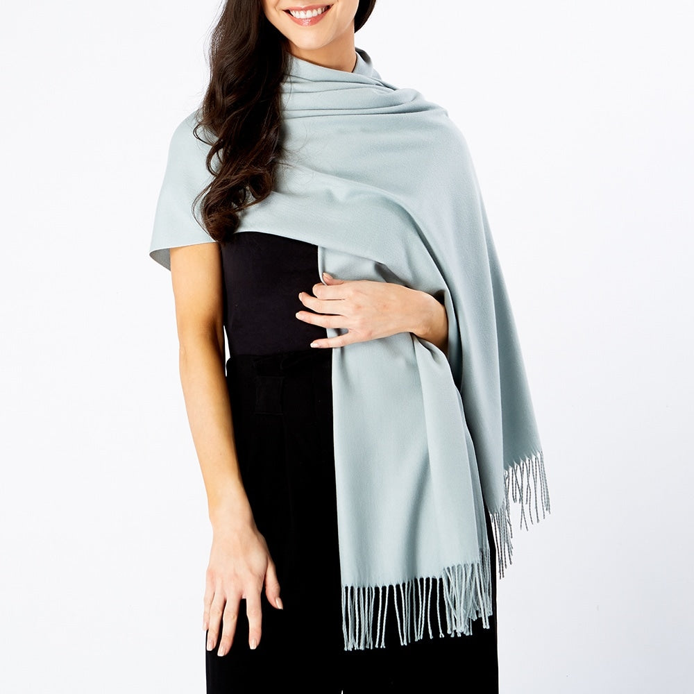 Duck Egg Pashmina 1