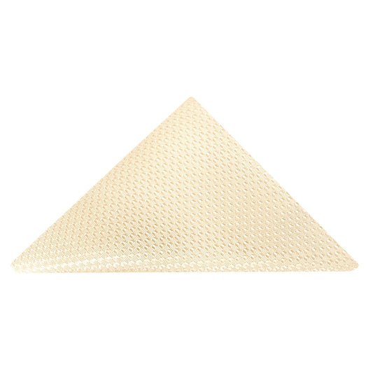 Ivory Textured Pocket Square 1