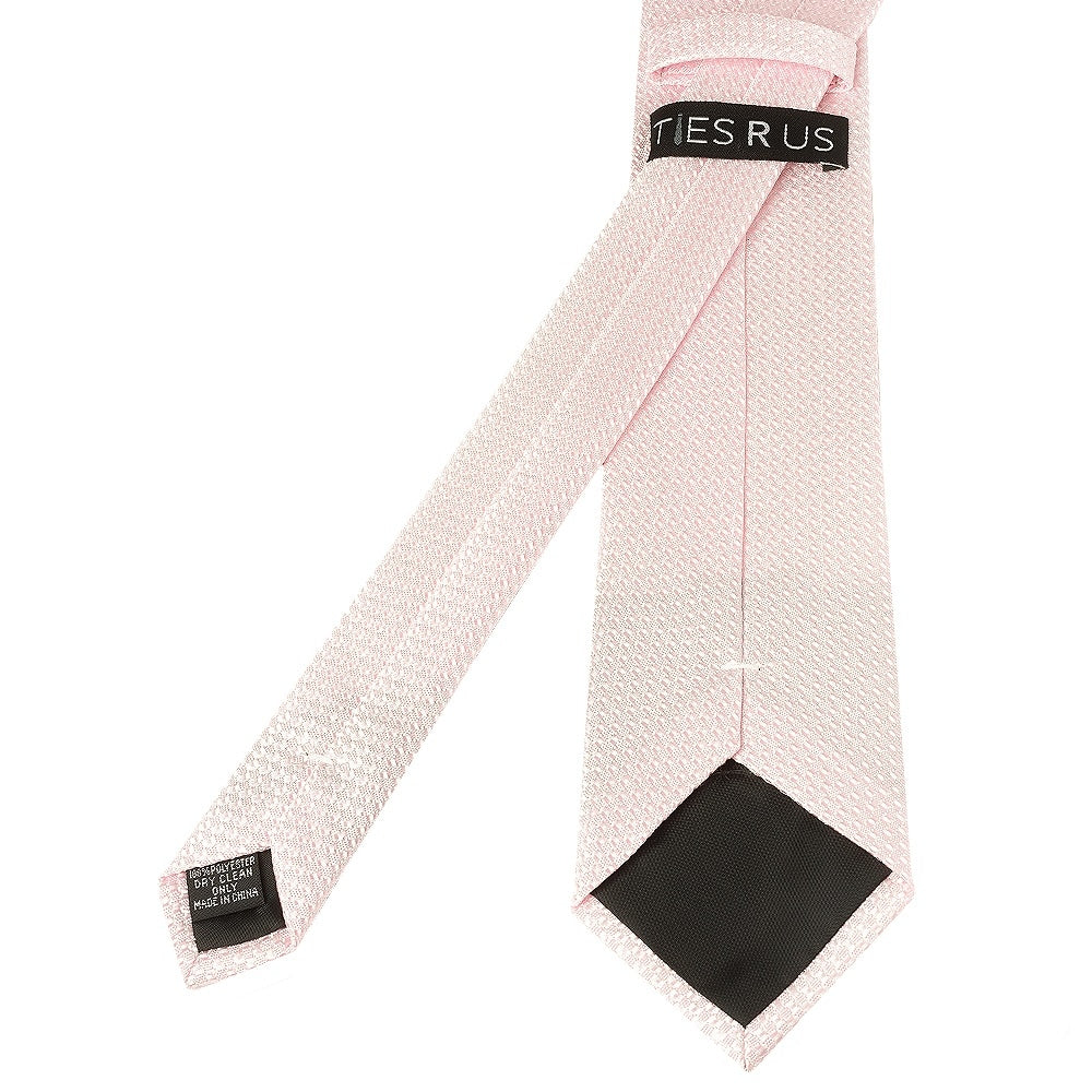 Blush Textured Classic Tie 4
