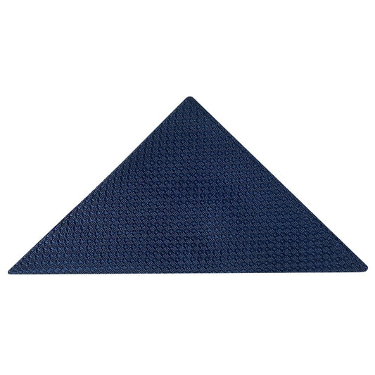 French Navy Textured Pocket Square 1