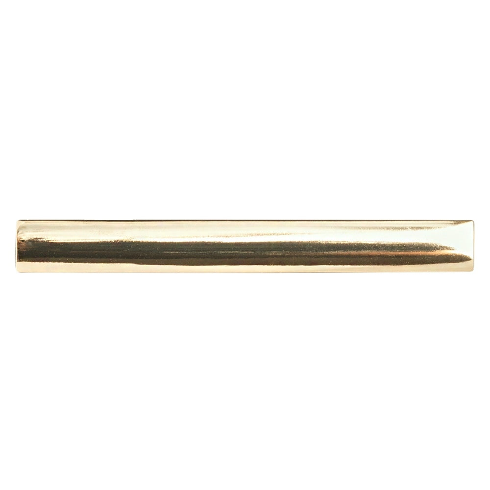 Plain Gold Metal Bar Tie Clip 2