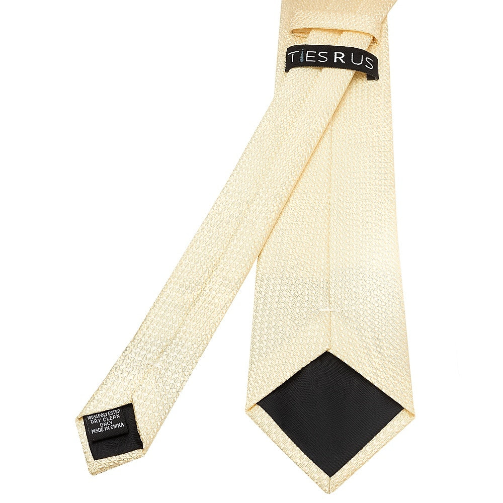 Ivory Textured Classic Tie 4