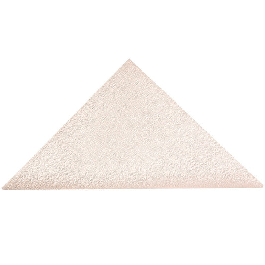 Blush Self Floral Textured Silk Pocket Square 1