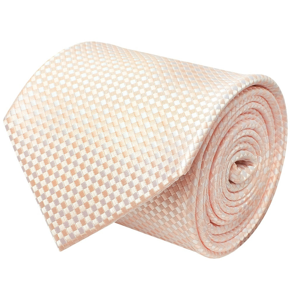 Blush Diamond Neat Classic Mens Tie 2