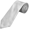Silver Diamond Classic Mens Tie