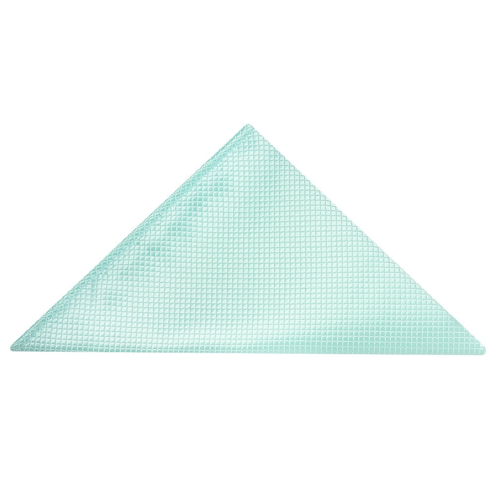 Mint Diamond Classic Mens Tie And Pocket Square Set 5