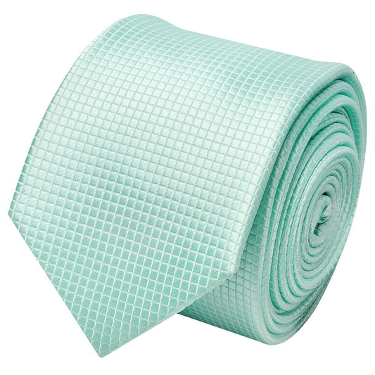 Mint Diamond Skinny Mens Tie