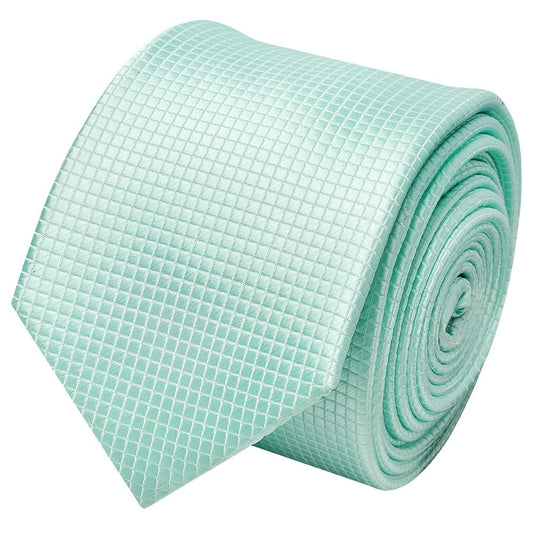 Mint Diamond Skinny Boys Tie