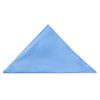 Steel Blue Pocket Square in Satin