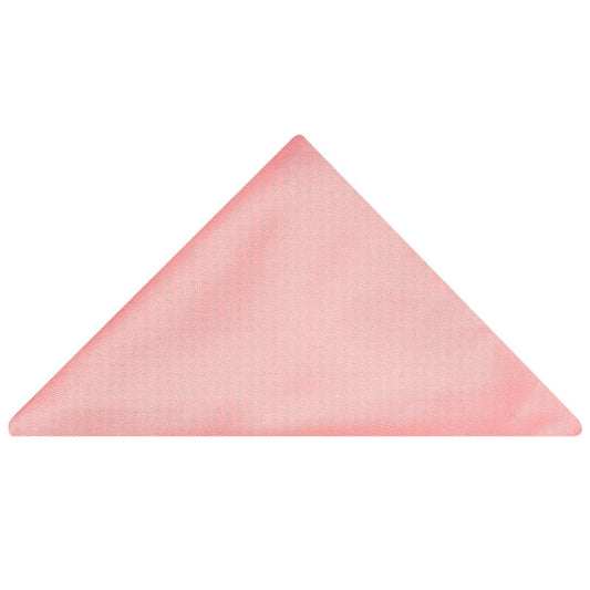 Plain Satin Blush Rose Pocket Square 1