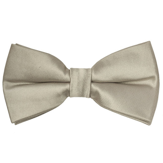 Pre Tied Dusty Sage Satin Boys Bow Tie And Pocket Square Set Age 4 7 2
