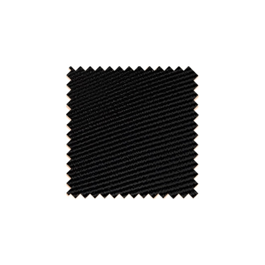 Plain Black Twill Silk Swatch - BKDA1