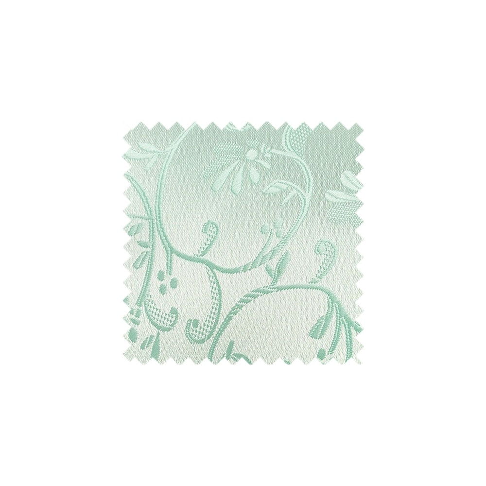 Plain Mint Floral Swatch - MTWF1
