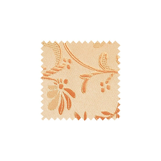 Plain Peach Floral Swatch - PEWF1