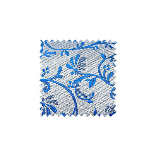 Plain Royal Blue Floral Swatch - RBWF1
