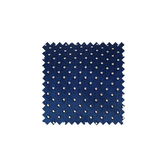 Blue and White Polka Dot Swatch - BLPD1