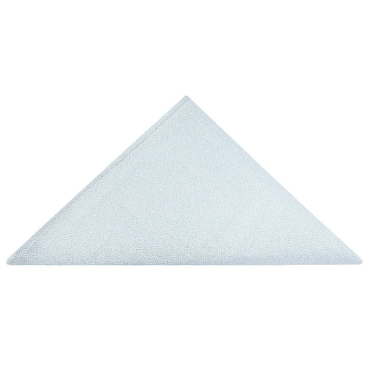 Plain Sky Blue Silk Pocket Square 1