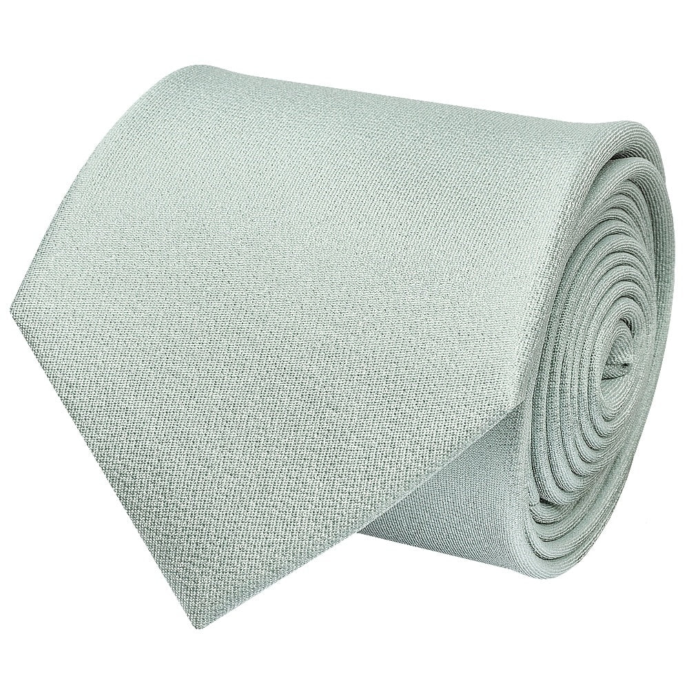 Plain Duck Egg Silk Classic Mens Tie And Pocket Square Set 3