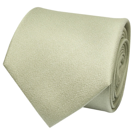 Plain Sage Green Silk Classic Mens Tie 2