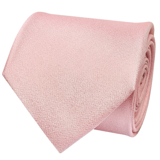 Plain Dusty Rose Silk Classic Mens Tie 2