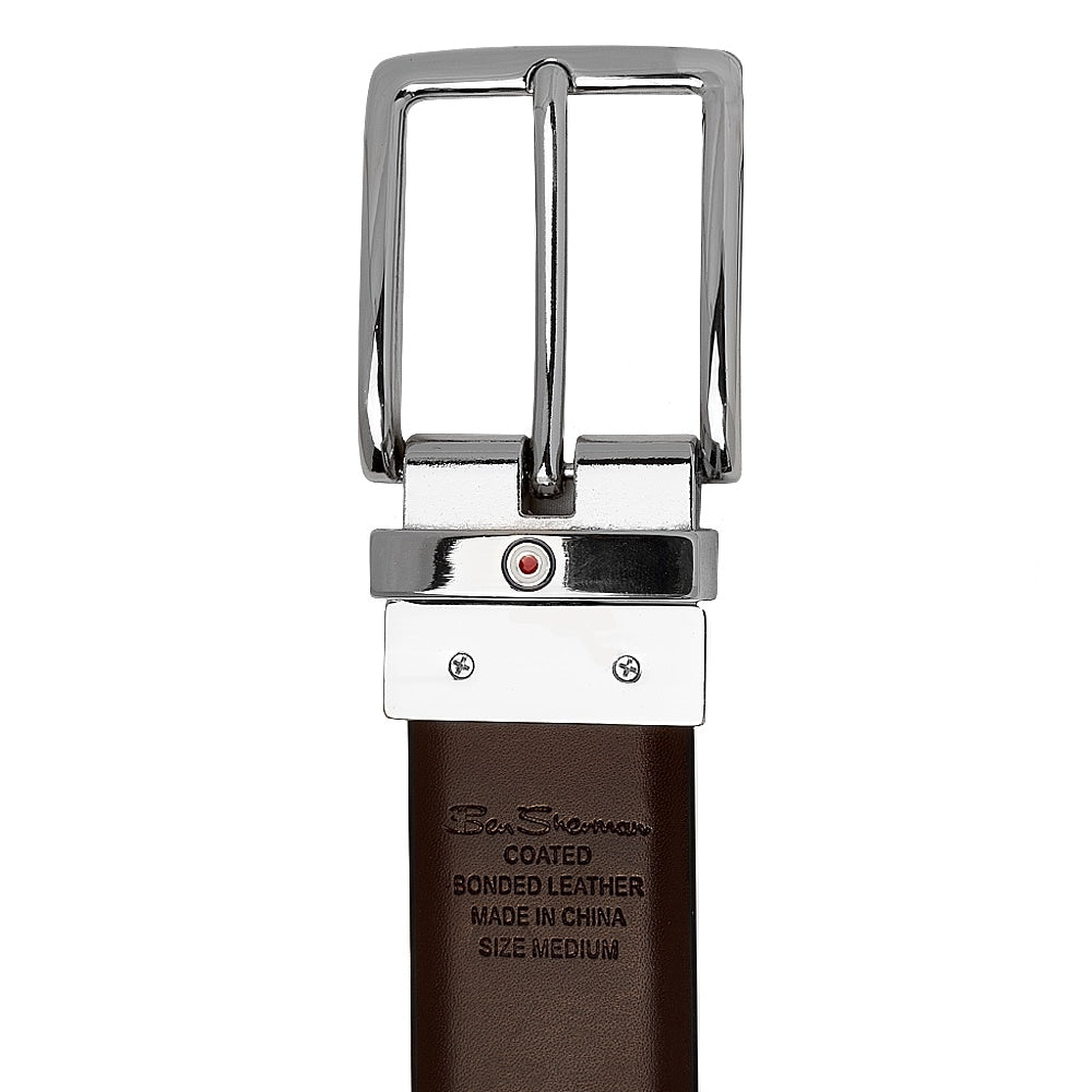 Ben Sherman Willard Reversable Belt Black And Brown 5