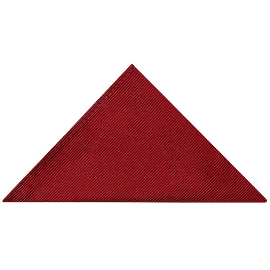 Red Silk Twill Pocket Square 1