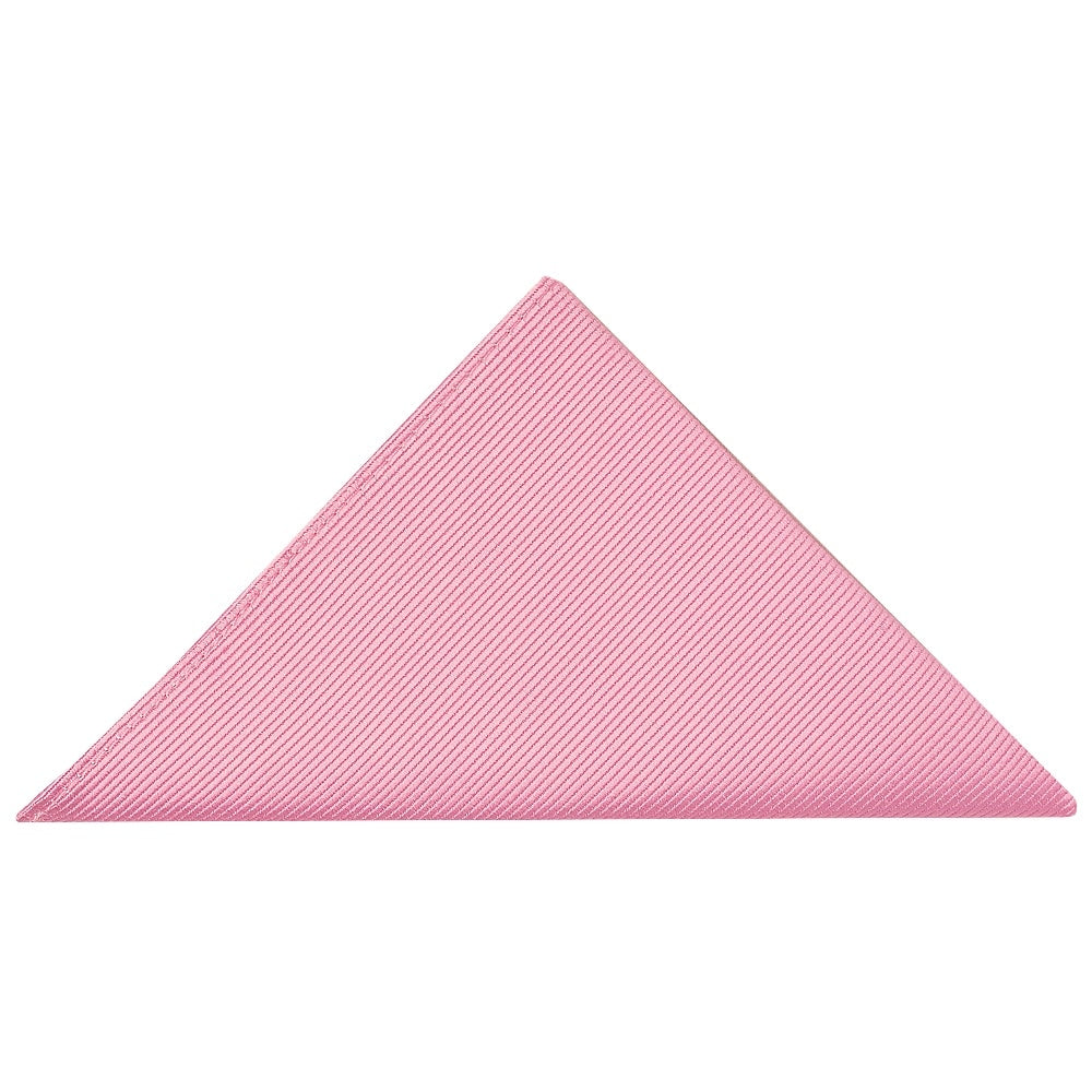Blush Pink Silk Twill Pocket Square 1