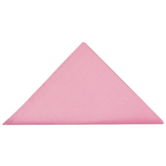 Blush Pink Silk Twill Pocket Square 1