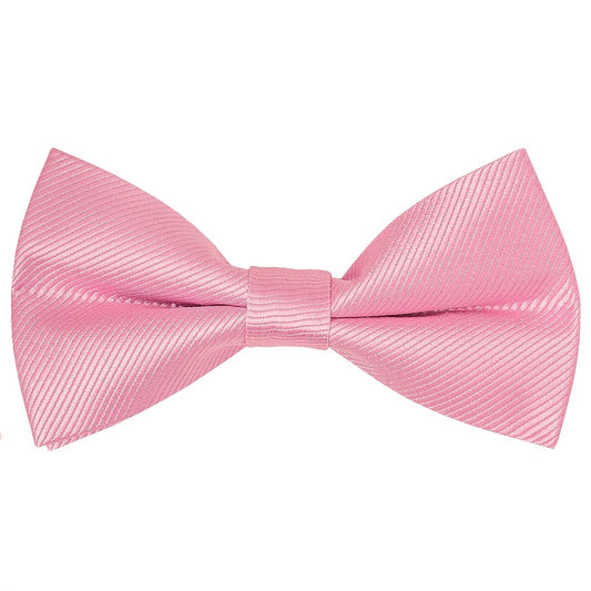 Pre Tied Blush Pink Twill Silk Boys Bow Tie Age 4 7 1