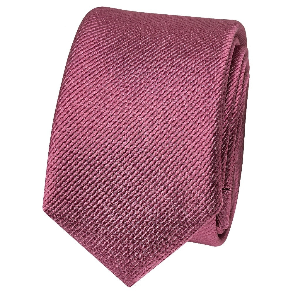 Mulburry Silk Twill Skinny Mens Tie And Pocket Square Set 3