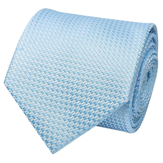 Dusty Blue Textured Classic Tie