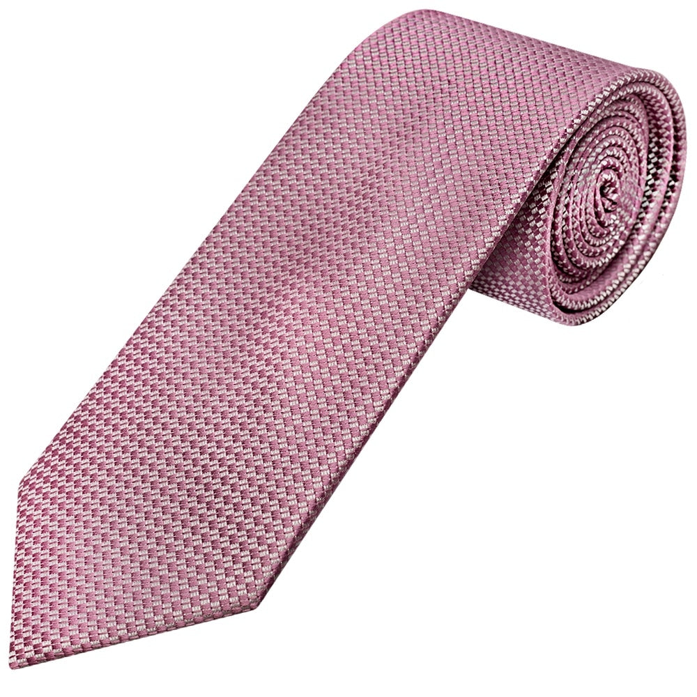 Dusty Pink Textured Classic Tie
