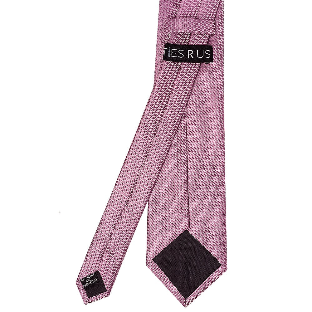 Dusty Pink Textured Classic Tie 4
