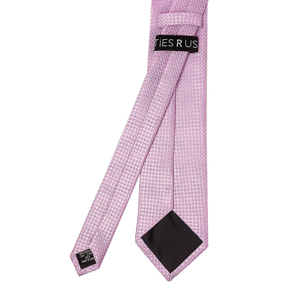 Lavender Textured Classic Tie 4