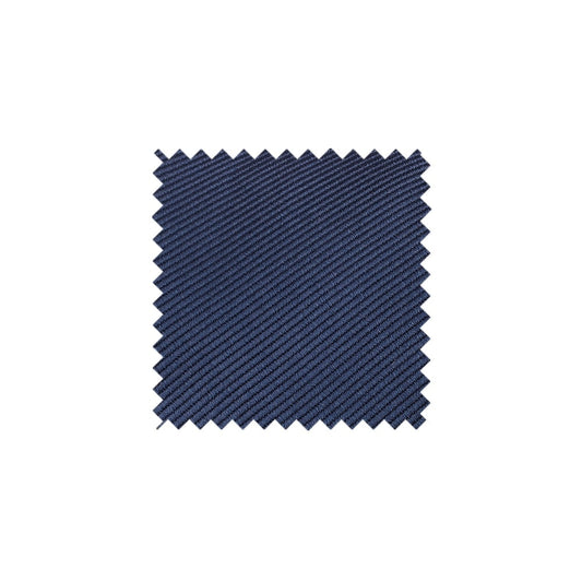 Plain French Navy Twill Silk Swatch - FNDA1