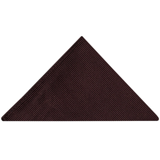 Burgundy Silk Twill Pocket Square 1