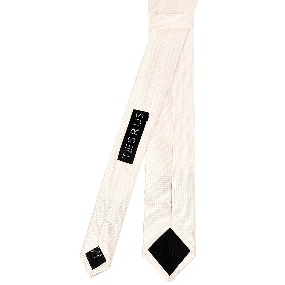 Blush Diamond Skinny Boys Tie 3
