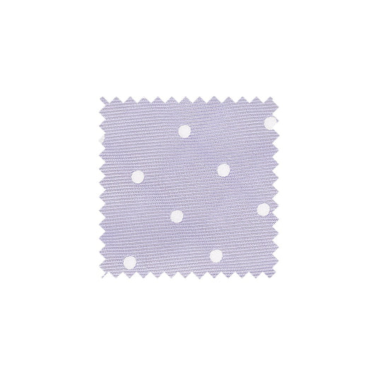 Lilac Large White Spot Swatch - LILS1
