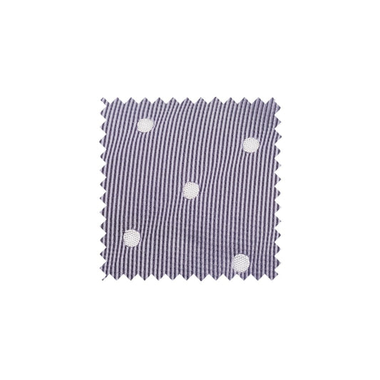 Mauve Large White Spot Swatch - MVLS1