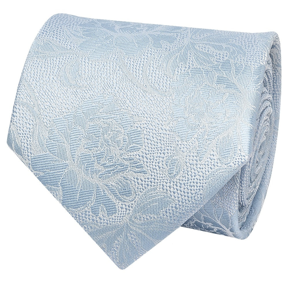 Blue Flower Classic Mens Tie 2