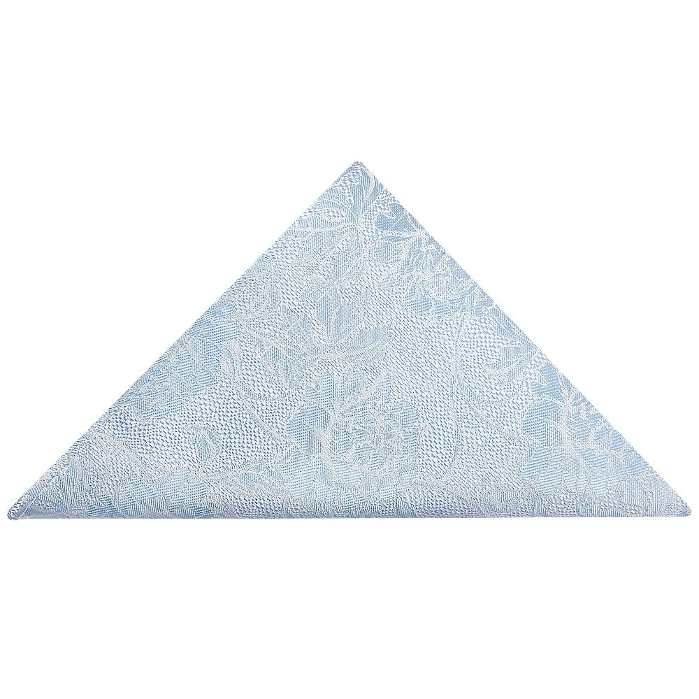 Blue Flower Pocket Square 1