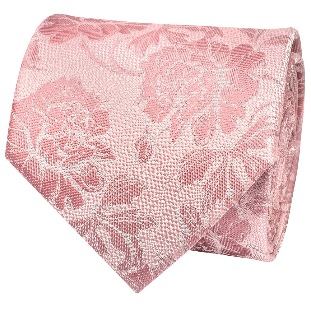 Rose Flower Classic Mens Tie 2