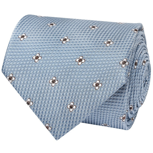 Blue Petal Classic Mens Tie 2