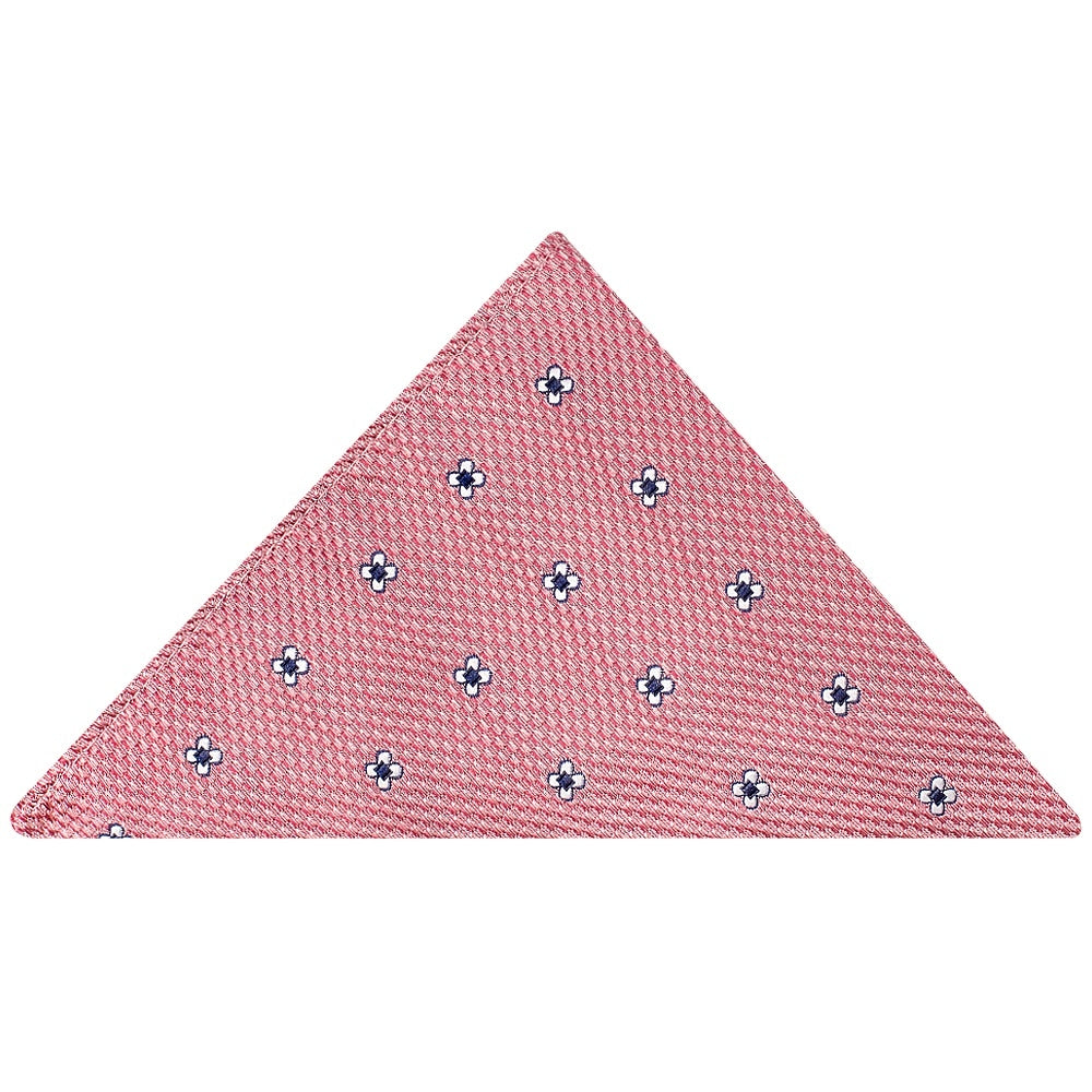 Rose Petal Skinny Mens Tie And Pocket Square Set 5