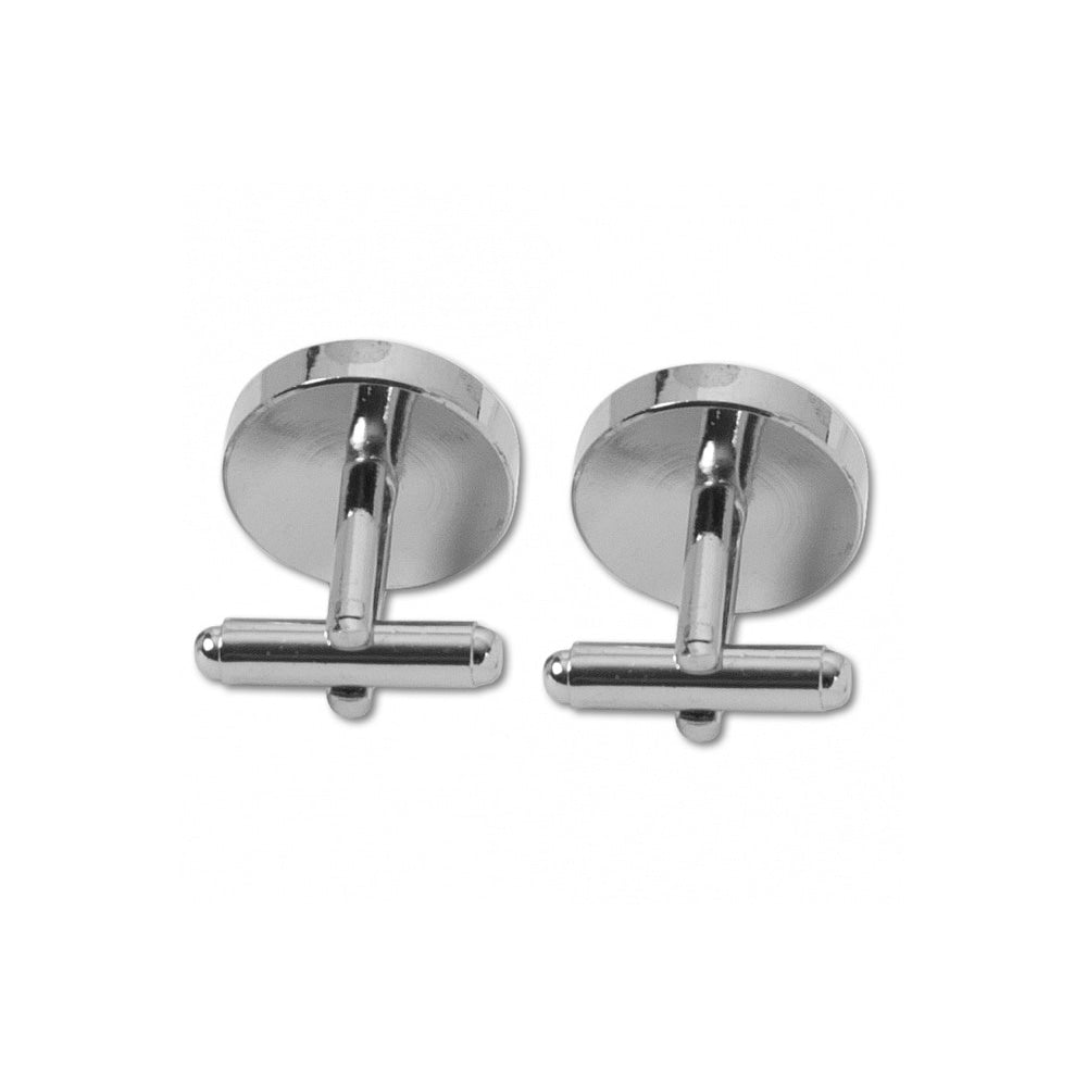 Silver Textured Cufflinks P4872 2